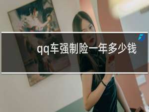 qq车强制险一年多少钱