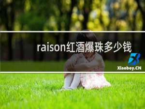 raison红酒爆珠多少钱