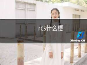 rcs什么梗