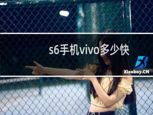 s6手机vivo多少快充