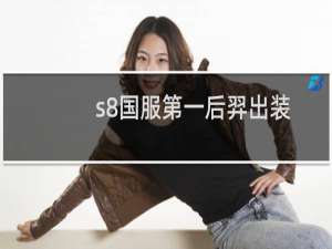 s8国服第一后羿出装