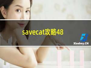 savecat攻略48