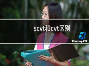scvt和cvt区别