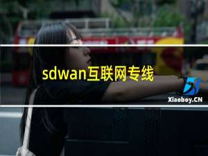 sd-wan互联网专线