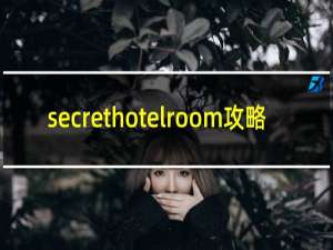 secrethotelroom攻略