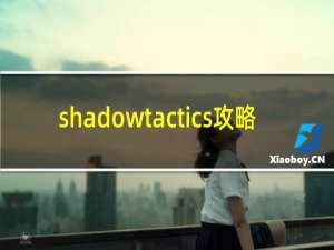 shadowtactics攻略