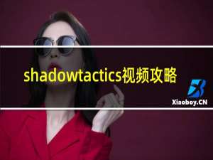 shadowtactics视频攻略