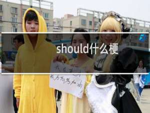 should什么梗