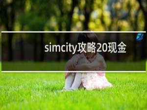 simcity攻略 现金