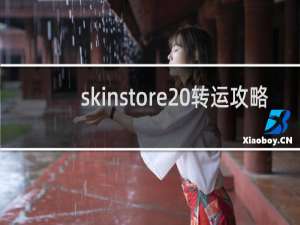 skinstore 转运攻略