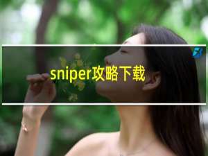 sniper攻略下载