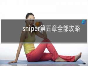 sniper第五章全部攻略