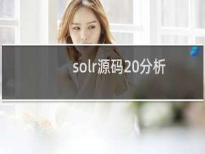 solr源码 分析