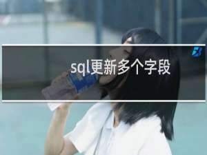 sql更新多个字段