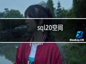 sql 空间