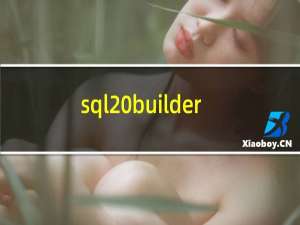 sql builder