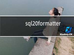 sql formatter