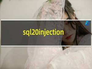 sql injection