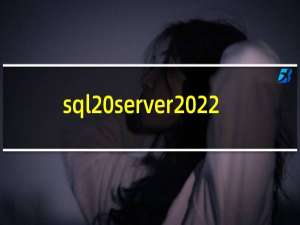 sql server2022
