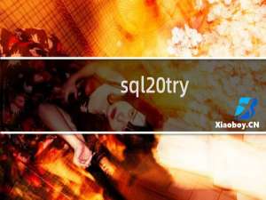 sql try