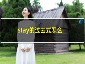 stay的过去式怎么写的（stay的过去式怎么写啊）