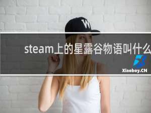 steam上的星露谷物语叫什么