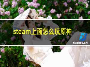 steam上面怎么玩原神