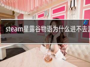 steam星露谷物语为什么进不去游戏