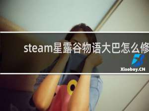 steam星露谷物语大巴怎么修