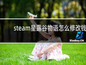 steam星露谷物语怎么修改钱
