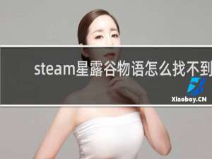 steam星露谷物语怎么找不到