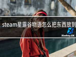 steam星露谷物语怎么把东西放到地上