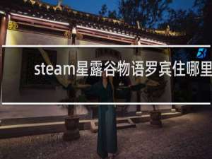 steam星露谷物语罗宾住哪里