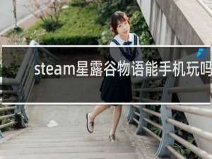 steam星露谷物语能手机玩吗