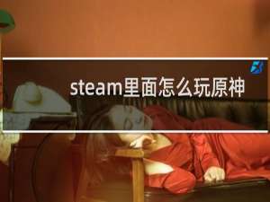 steam里面怎么玩原神