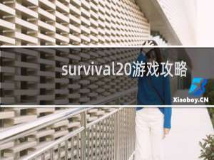 survival 游戏攻略