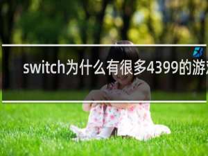 switch为什么有很多4399的游戏