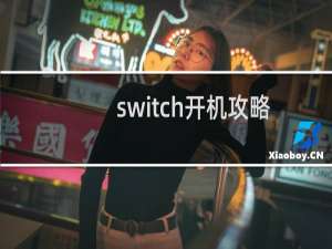 switch开机攻略