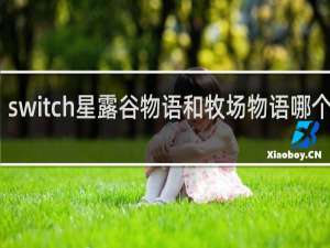 switch星露谷物语和牧场物语哪个好玩