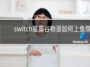 switch星露谷物语如何上鱼饵