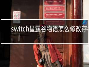 switch星露谷物语怎么修改存档
