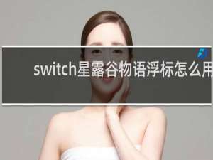 switch星露谷物语浮标怎么用