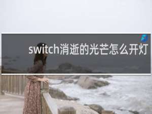 switch消逝的光芒怎么开灯