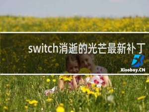 switch消逝的光芒最新补丁