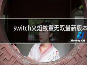 switch火焰纹章无双最新版本
