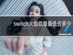 switch火焰纹章最低价多少