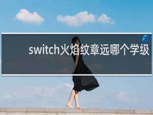 switch火焰纹章远哪个学级