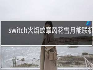 switch火焰纹章风花雪月能联机吗