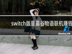 switch版星露谷物语联机赚钱