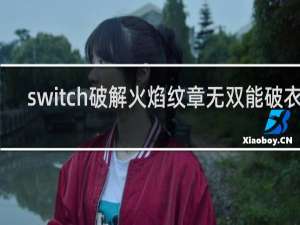 switch破解火焰纹章无双能破衣吗